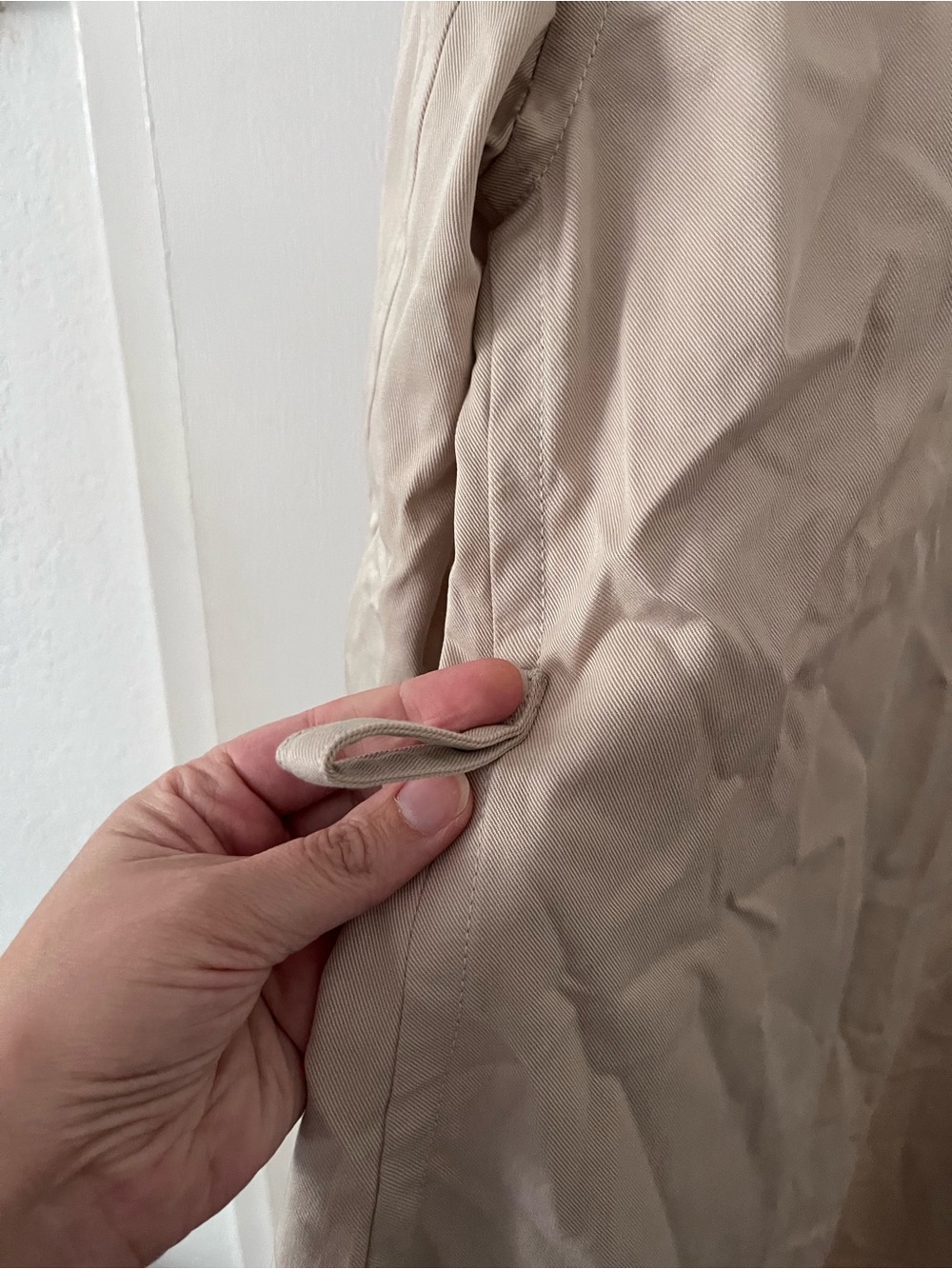 Everlane Women’s Drape Trench Coat Khaki Double Breasted Lyocell Size XS - Picture 12 of 15